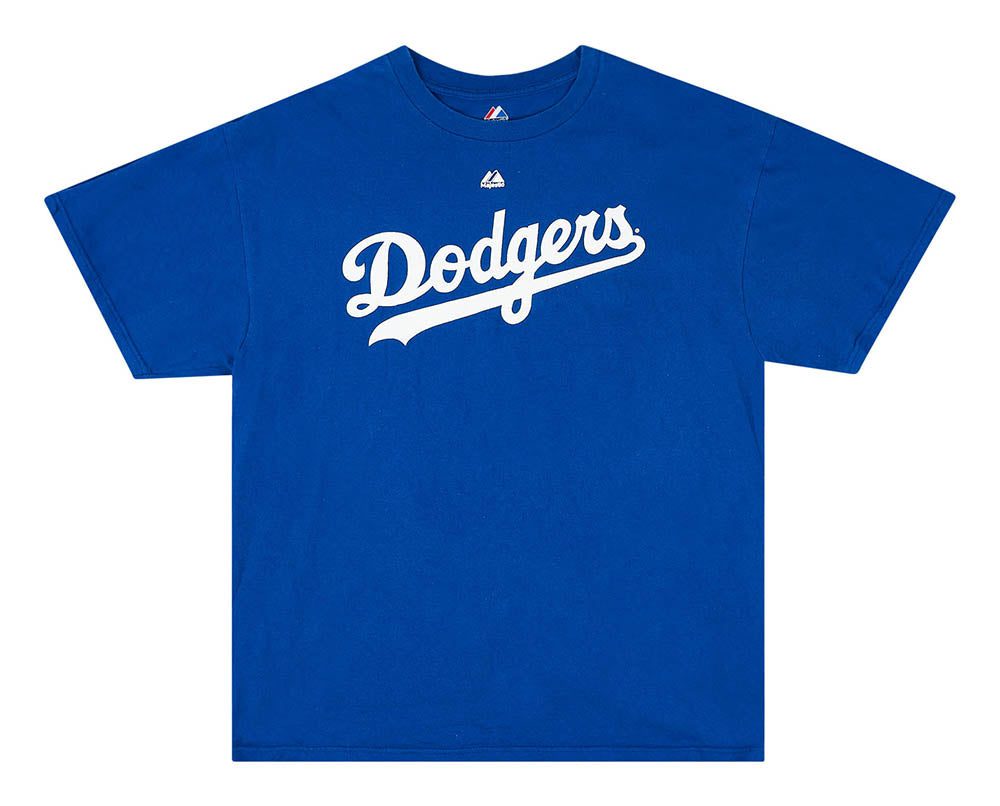 2012 LA DODGERS KEMP #27 MAJESTIC TEE XL 1 LADTS1202Front