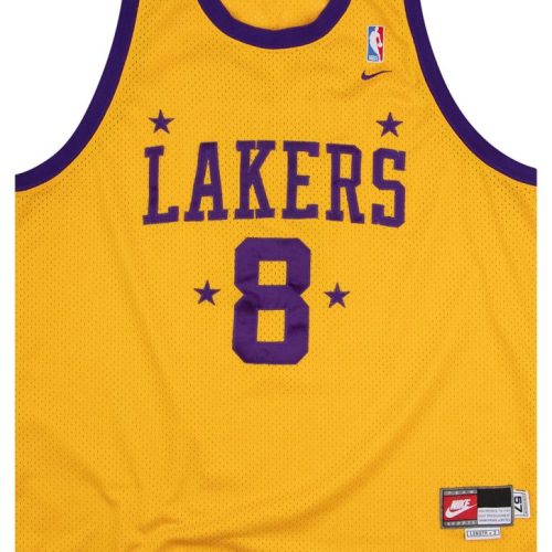 1957 LA LAKERS BRYANT #8 NIKE REWIND SWINGMAN JERSEY (HOME) 3XL