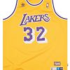 1979-80 LA LAKERS JOHNSON #32 ADIDAS HARDWOOD CLASSICS SWINGMAN JERSEY (HOME) XL 4 LALHCC11Front