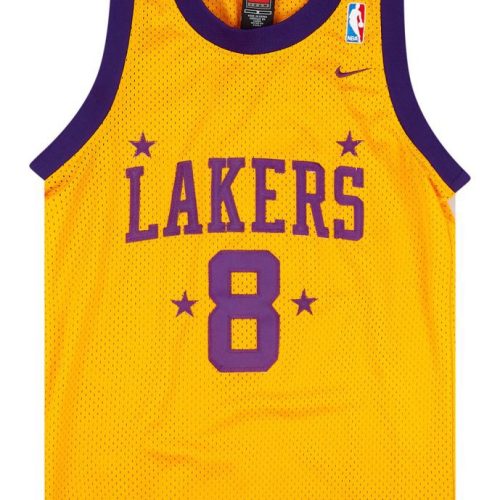 1957 LA LAKERS BRYANT #8 NIKE REWIND SWINGMAN JERSEY (HOME) Y