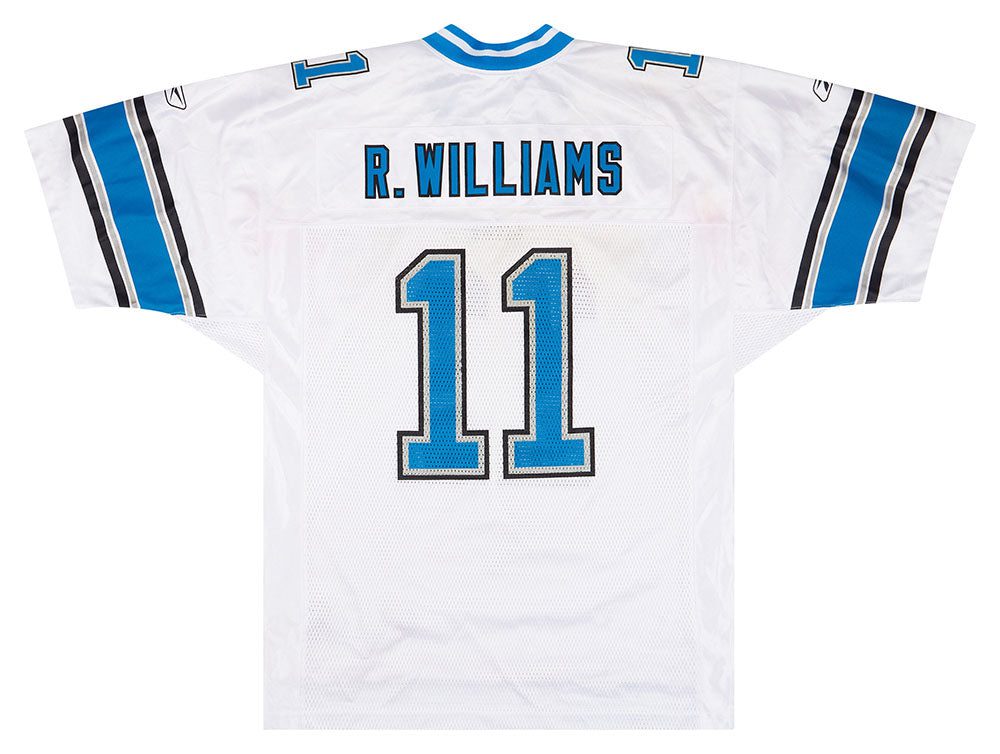 2005-06 DETROIT LIONS R. WILLIAMS #11 REEBOK ON FIELD JERSEY (AWAY) L 2 LIOA0504Back 2d36e7af b0de 4fbf b49d 660aa9e721d4