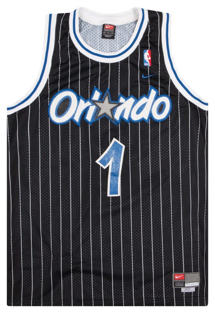 2000-04 ORLANDO MAGIC McGRADY #1 NIKE SWINGMAN JERSEY (AWAY) M 1 MAGACC02Front