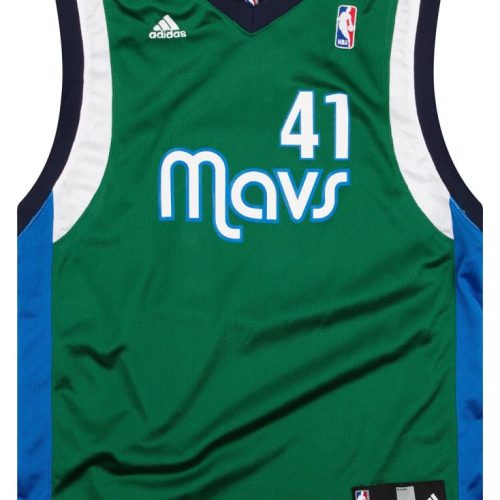 2006-09 DALLAS MAVERICKS NOWITZKI #41 ADIDAS JERSEY (ALTERNATE) Y