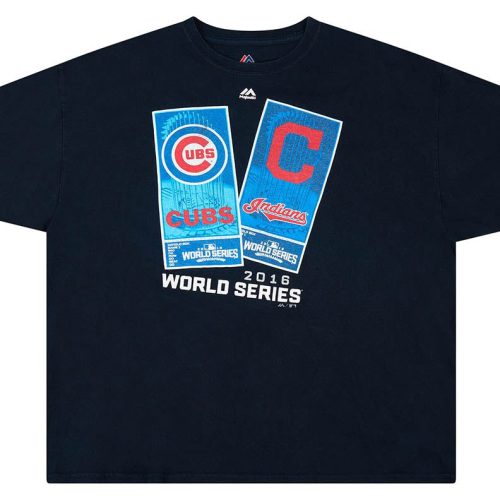 2016 WORLD SERIES MAJESTIC GRAPHIC TEE XXL