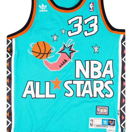 1996 NBA ALL-STAR GAME EWING #33 ADIDAS HARDWOOD CLASSICS SWINGMAN JERSEY M
