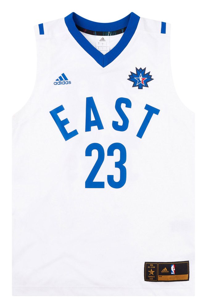 2016 NBA ALL-STAR JAMES #23 ADIDAS JERSEY S 1 NBAH1601Front