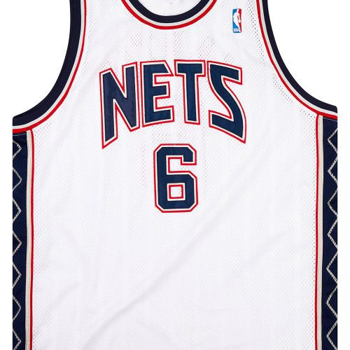 2002-04 AUTHENTIC NEW JERSEY NETS MARTIN #6 REEBOK JERSEY (HOME) XXL