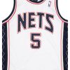 2006-08 AUTHENTIC NEW JERSEY NETS KIDD #5 ADIDAS JERSEY (HOME) M 5 NETH0601Front