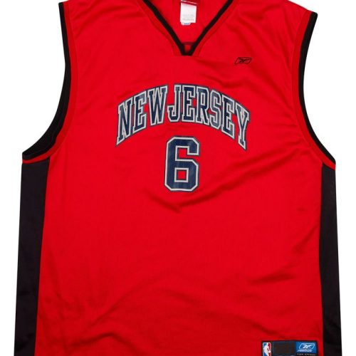 2002-04 NEW JERSEY NETS MARTIN #6 REEBOK JERSEY (ALTERNATE) XXL