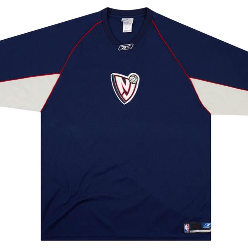 2002-04 NEW JERSEY NETS AUTHENTIC REEBOK WARM-UP JERSEY XXL
