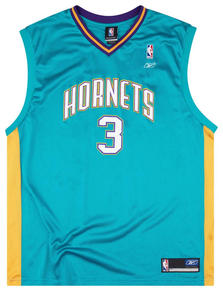 2005-06 NEW ORLEANS HORNETS PAUL #3 REEBOK JERSEY (AWAY) XXL 1 NOPA0501Front