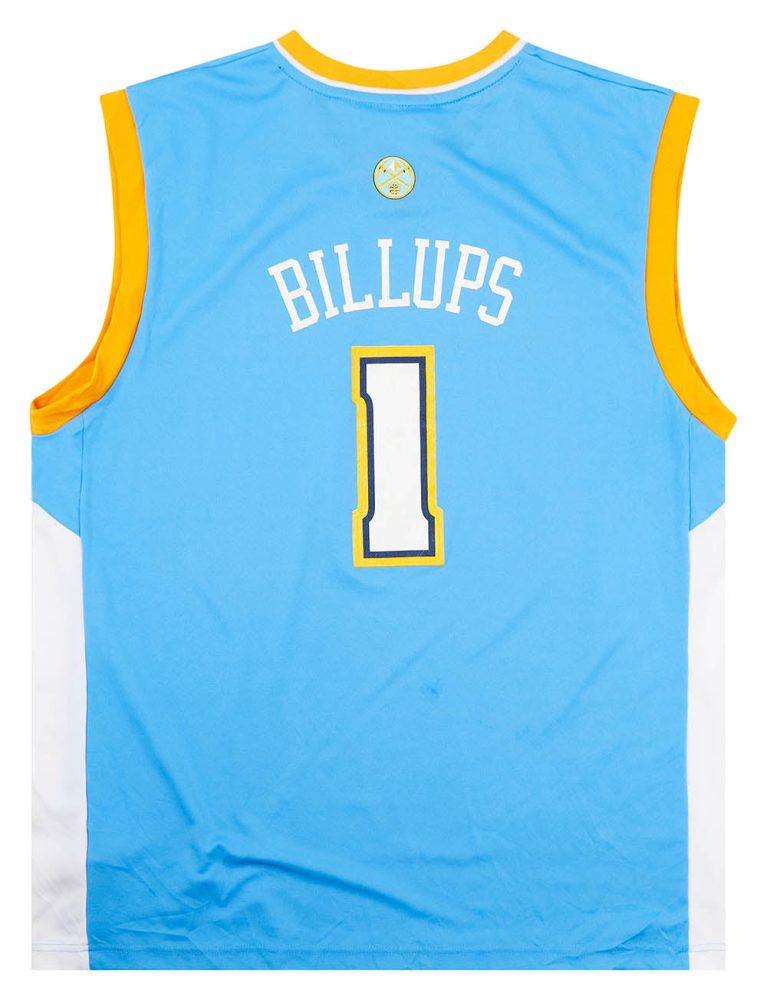 2010-11 DENVER NUGGETS BILLUPS #1 ADIDAS JERSEY (AWAY) XL 2 NUGA1005Back