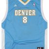 2011-14 DENVER NUGGETS GALLINARI #8 ADIDAS JERSEY (AWAY) Y 4 NUGA1104Front