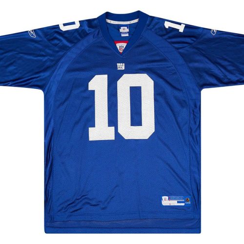 2005-06 NEW YORK GIANTS MANNING #10 REEBOK ON FIELD JERSEY (HOME) XL