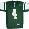 2008 NEW YORK JETS FAVRE #4 REEBOK ON FIELD JERSEY (HOME) S 4 NYJH0820 1