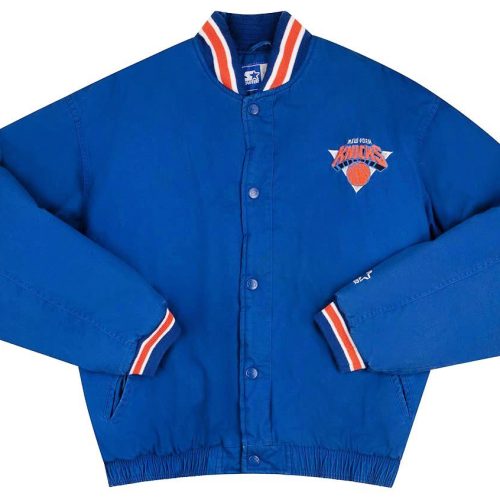 1990's NEW YORK KNICKS STARTER JACKET L