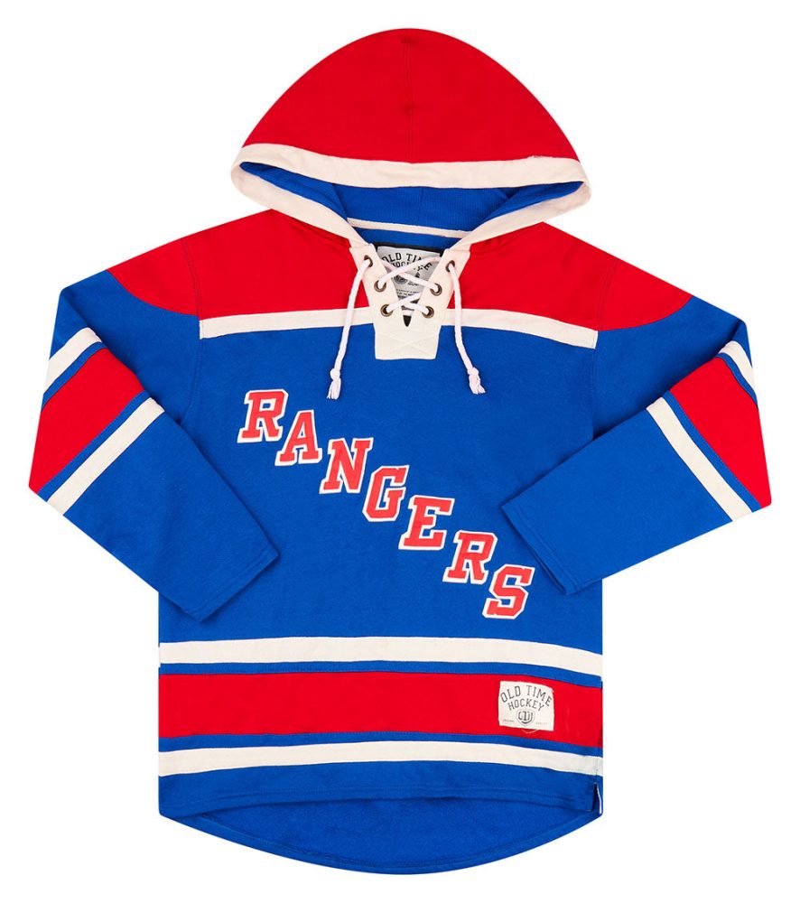 2010's NEW YORK RANGERS NASH #61 OLD TIME HOCKEY JERSEY SWEAT TOP M 1 NYRS1002Front