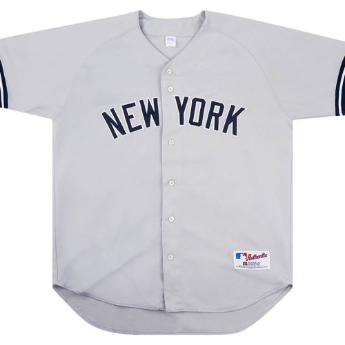 2002-03 NEW YORK YANKEES SORIANO #12 AUTHENTIC RUSSELL ATHLETIC JERSEY (AWAY) XL