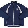 2006 NEW YORK YANKEES REEBOK WINDBREAKER JACKET L 4 NYYJ0602Front