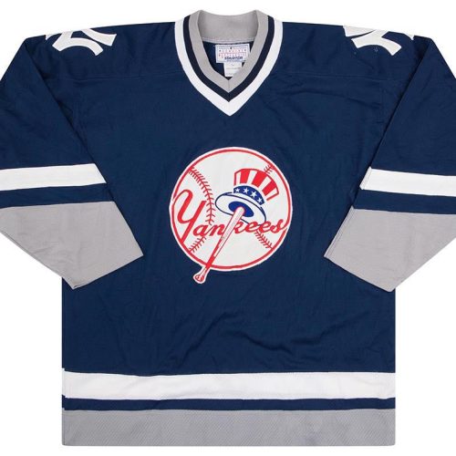 1990's NEW YORK YANKEES STARTER HOCKEY JERSEY L