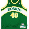 1989-90 SEATTLE SUPERSONICS KEMP #40 ADIDAS HARDWOOD CLASSICS JERSEY (AWAY) XL 5 OCTACC02Front