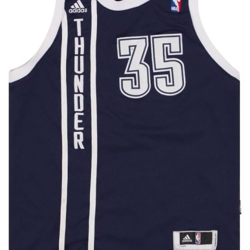 2012-14 OKLAHOMA CITY THUNDER DURANT #35 ADIDAS SWINGMAN JERSEY (ALTERNATE) Y