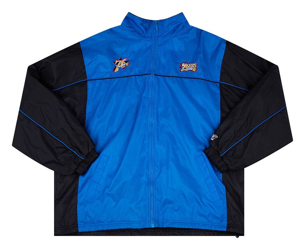2000's PHILADELPHIA 76ERS REEBOK COAT XL 1 P76J0001Front
