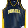 1997-02 INDIANA PACERS CHAMPION JERSEY (AWAY) L 5 PACA9705Front
