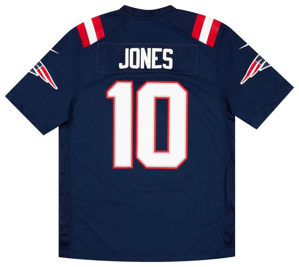 2021-22 NEW ENGLAND PATRIOTS JONES #10 NIKE GAME JERSEY (HOME) M - W/TAGS 2 PATH2101Back 2d2d83cb 0232 4544 acdc 913831c9b20c