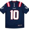 2021-22 NEW ENGLAND PATRIOTS JONES #10 NIKE GAME JERSEY (HOME) M - W/TAGS 5 PATH2101Front c14e4ed2 6893 4399 b734 a2e3bfdb7360