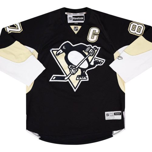 2008-11 PITTSBURGH PENGUINS CROSBY #87 REEBOK JERSEY (HOME) XL