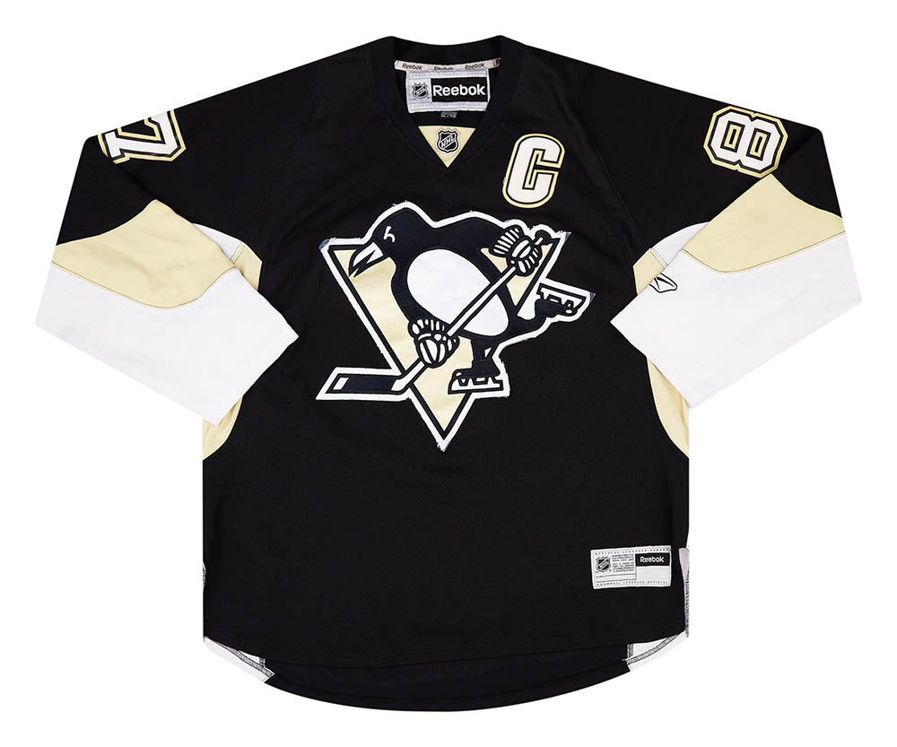 2008-11 PITTSBURGH PENGUINS CROSBY #87 REEBOK JERSEY (HOME) XL 1 PENH0701Front