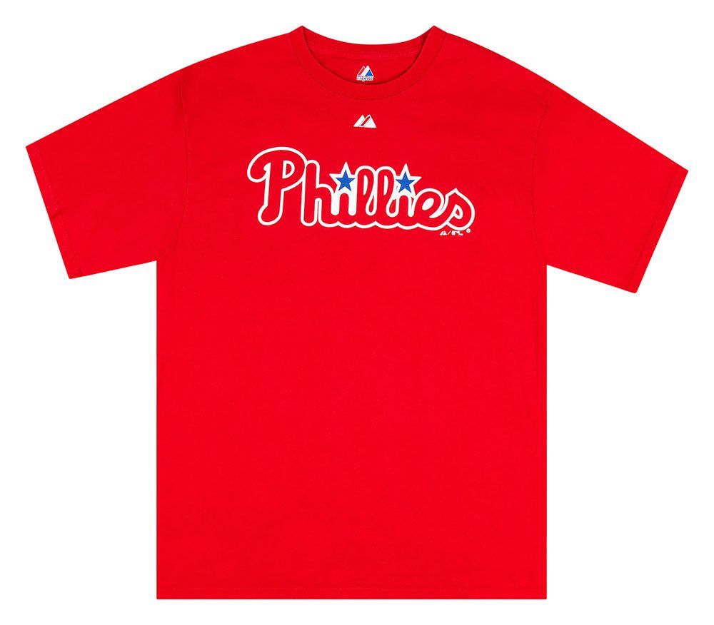 2010 PHILADELPHIA PHILLIES MAJESTIC TEE L 1 PHLTS1023Front