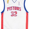 2003-04 DETROIT PISTONS HAMILTON #32 REEBOK JERSEY (HOME) L 4 PISH0302Front