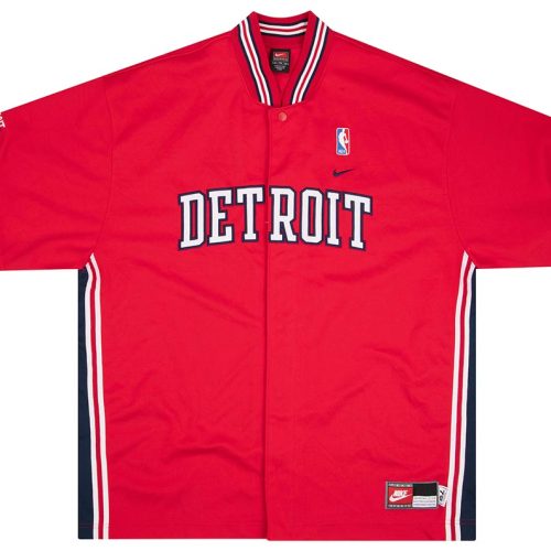 1975 DETROIT PISTONS NIKE REWIND WARM-UP TOP XL
