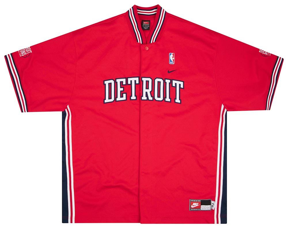 1975 DETROIT PISTONS NIKE REWIND WARM-UP TOP XL 1 PISTRCC01Front