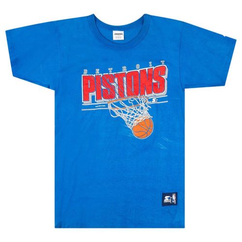 1988 DETROIT PISTONS STARTER GRAPHIC TEE M