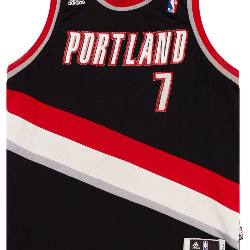 2010-11 PORTLAND TRAIL BLAZERS ROY #7 ADIDAS SWINGMAN JERSEY (AWAY) Y