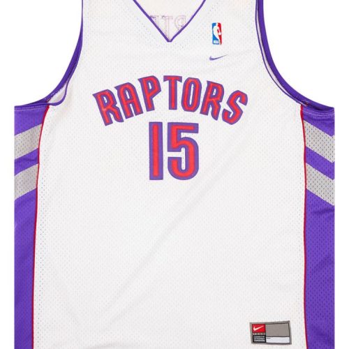2000-04 TORONTO RAPTORS CARTER #15 NIKE SWINGMAN JERSEY (HOME) XXL