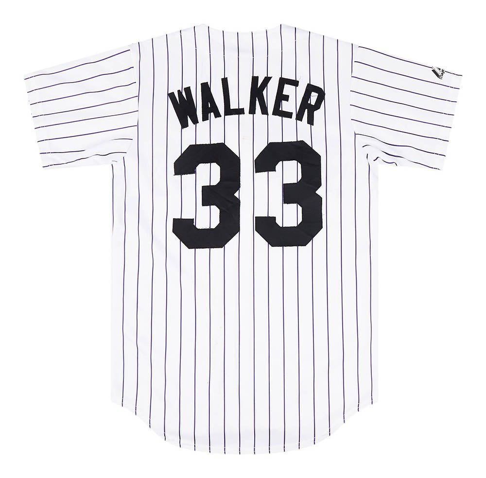2002-04 COLORADO ROCKIES WALKER #33 MAJESTIC JERSEY (HOME) S 2 RCKH0201Back