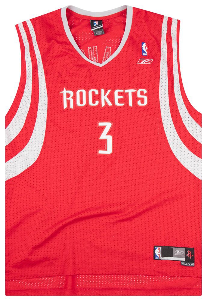 2004 HOUSTON ROCKETS FRANCIS #3 REEBOK SWINGMAN JERSEY (AWAY) XXL 1 RKTA0419Front
