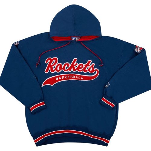 1990's HOUSTON ROCKETS STARTER HOODED SWEAT TOP L