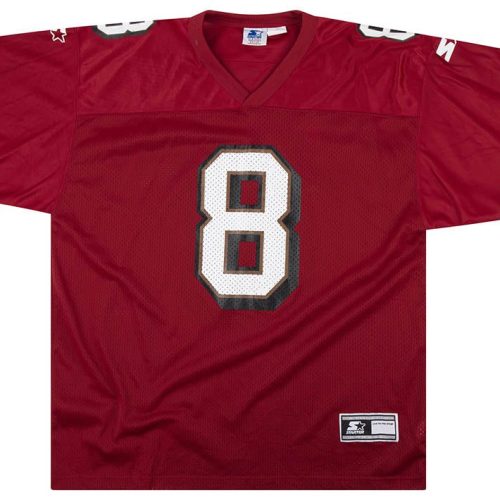 1996-98 SAN FRANCISCO 49ERS YOUNG #8 STARTER JERSEY (HOME) XL