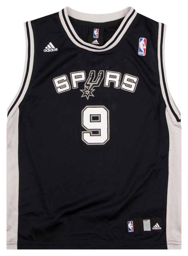 2006-10 SAN ANTONIO SPURS PARKER #9 ADIDAS JERSEY (AWAY) Y 1 SASA0605Front