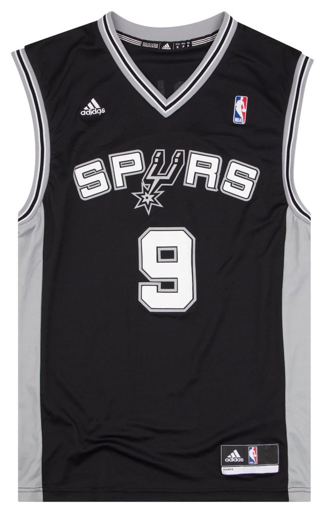 2010-14 SAN ANTONIO SPURS PARKER #9 ADIDAS JERSEY (AWAY) S 1 SASA1005Front