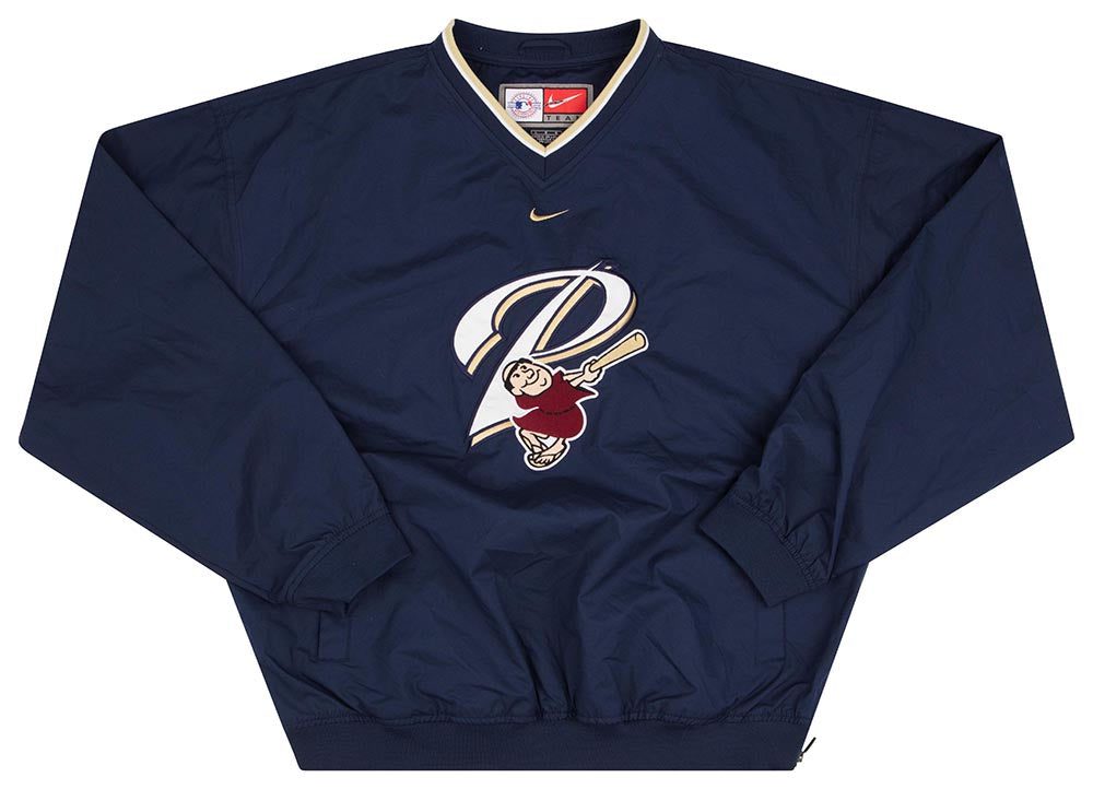 2000's SAN DIEGO PADRES NIKE SHELL TOP L 1 SDPJ0001Front