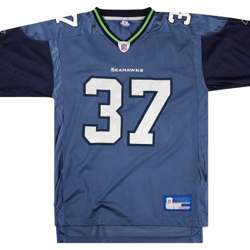 2002-04 SEATTLE SEAHAWKS ALEXANDER #37 REEBOK ON FIELD JERSEY (HOME) M