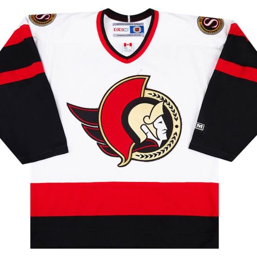 2000-03 OTTAWA SENATORS HOSSA #18 CCM JERSEY (HOME) M