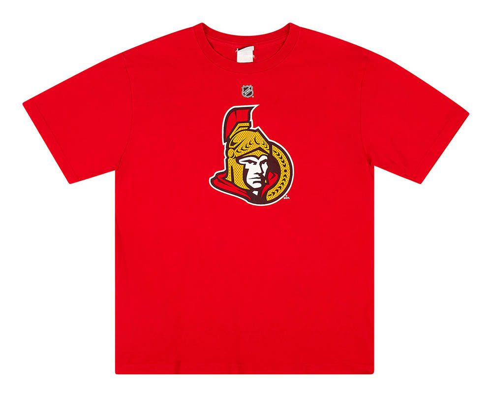 2010s OTTAWA SENATORS KARLSSON #65 REEBOK TEE S/M 1 SENTS1001Front
