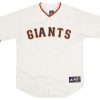 2009-15 SAN FRANCISCO GIANTS DOWNING #23 MAJESTIC JERSEY (HOME) L 4 SFGH0903Front